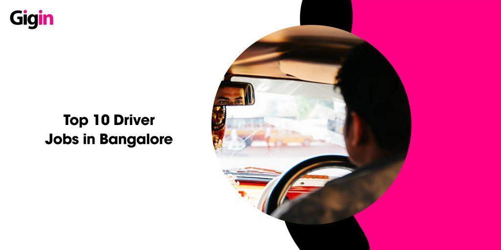 driver jobs in Bangalore