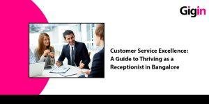 receptionist jobs in bangalore